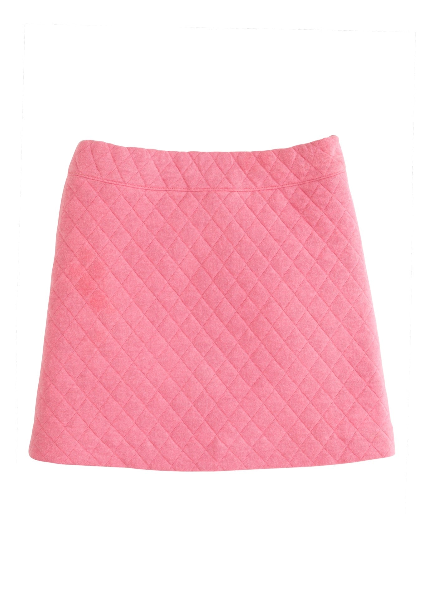 Pink quilted mini skirt best sale