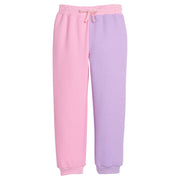 Color Block Jogger - Pink & Lilac