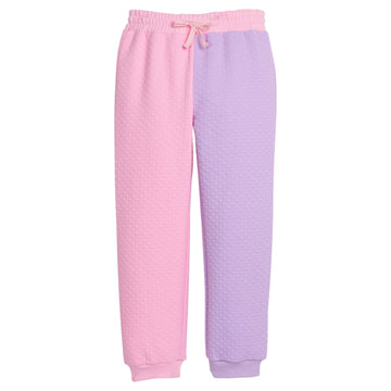 Color Block Jogger - Pink & Lilac