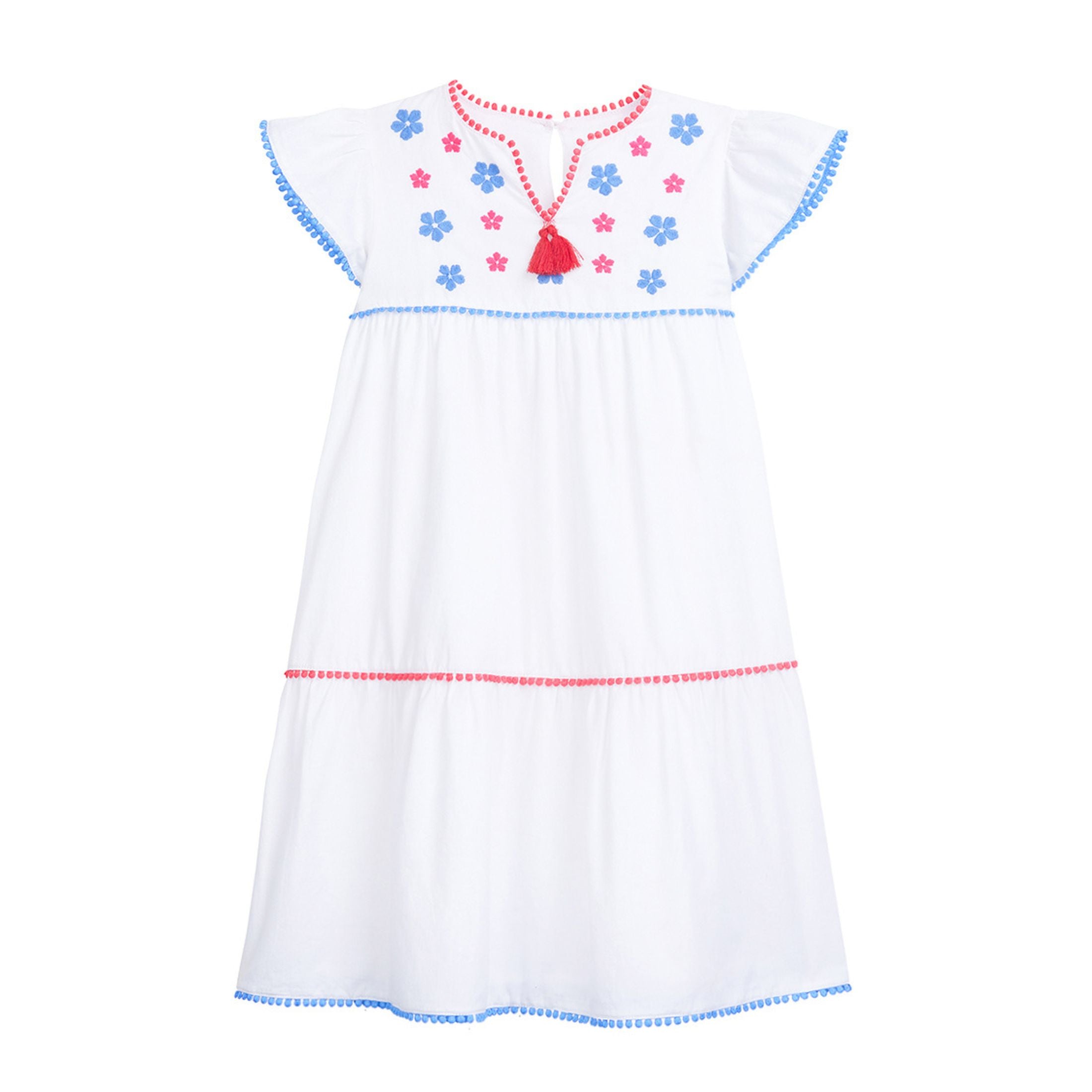 Positano Dress - Embroidered – BISBY